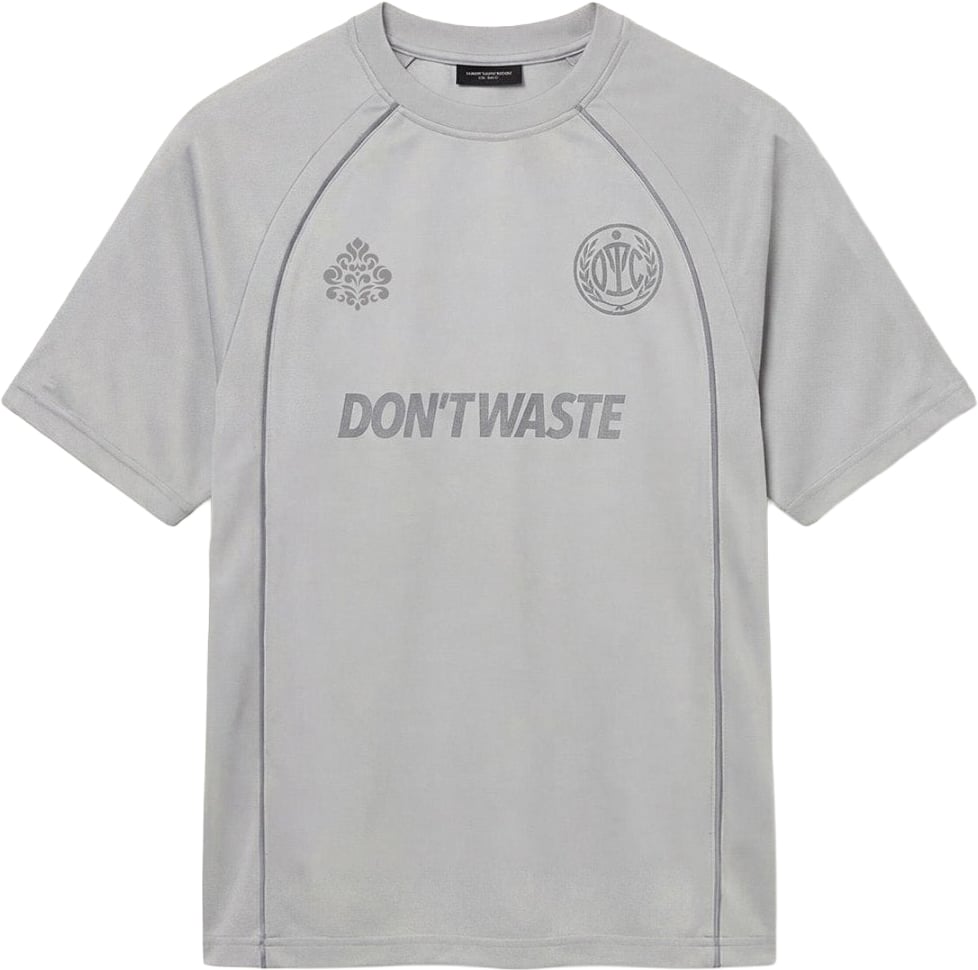 Don't Waste Culture Luca T-shirt | Light Grey Grijs