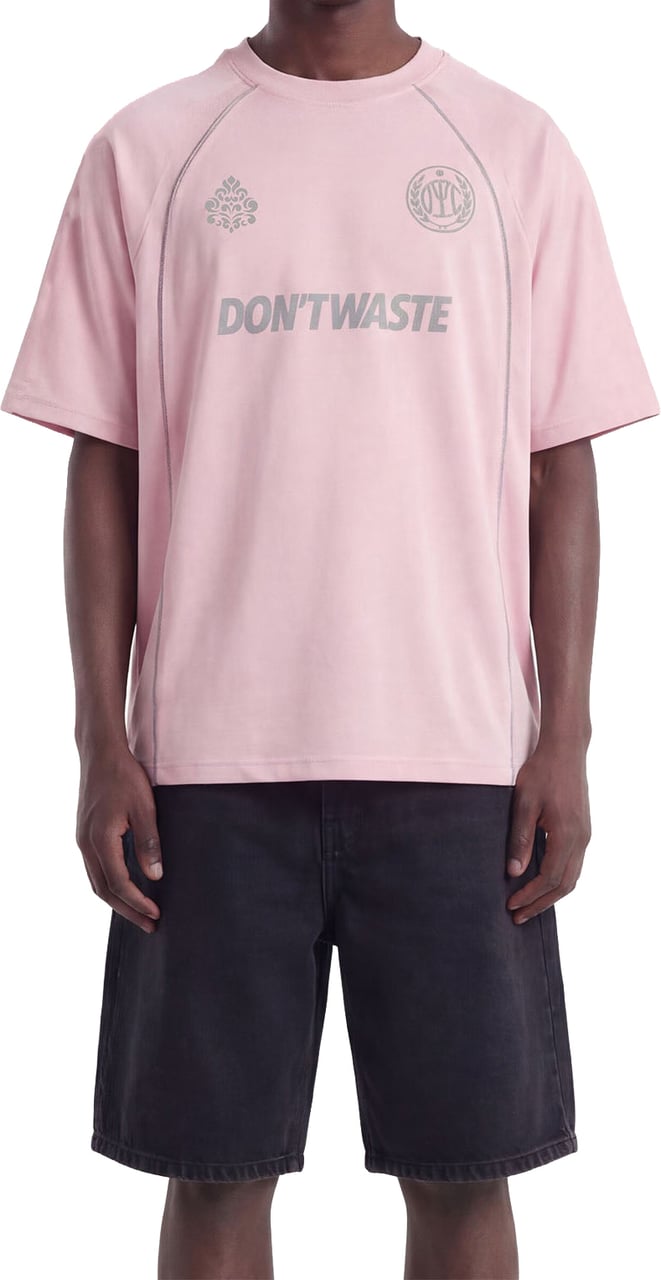 Don't Waste Culture Luca T-shirt | Light Pink Roze