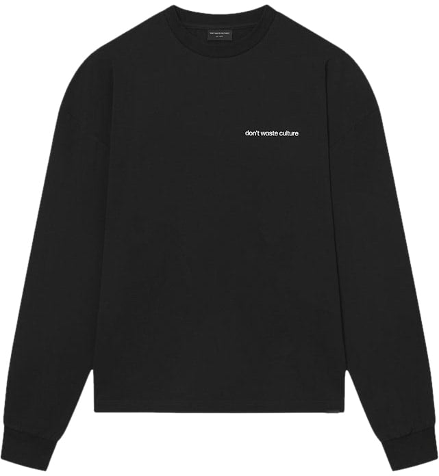 Don't Waste Culture Anderson | Black Zwart