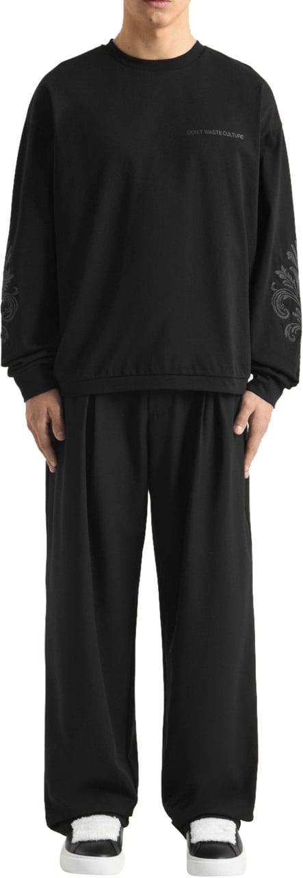 Don't Waste Culture Yorika Longsleeve | Black Zwart