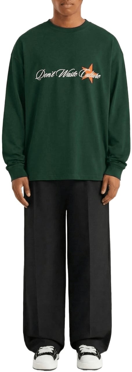 Don't Waste Culture Unisa | Melange Green Groen