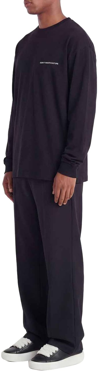 Don't Waste Culture Quasi Longsleeve | Black Zwart