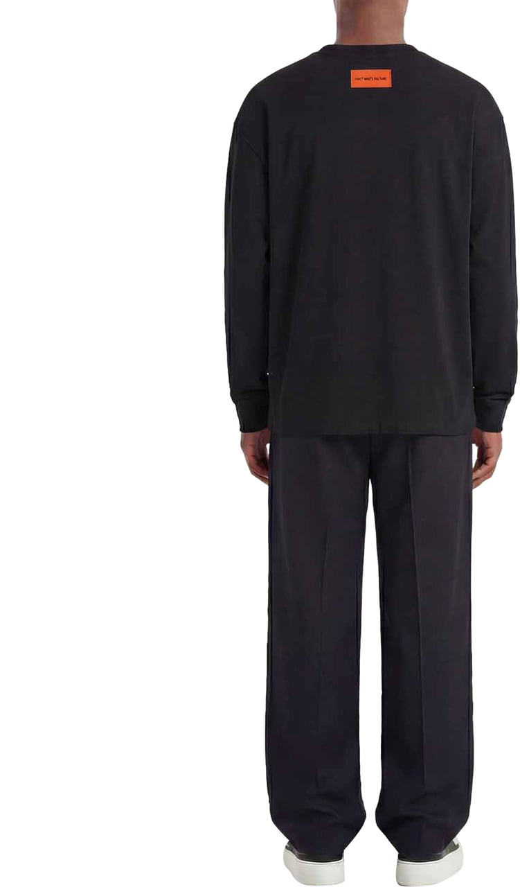 Don't Waste Culture Quasi Longsleeve | Black Zwart