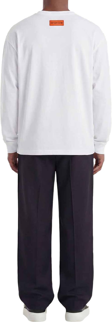 Don't Waste Culture Quasi Longsleeve | White Wit