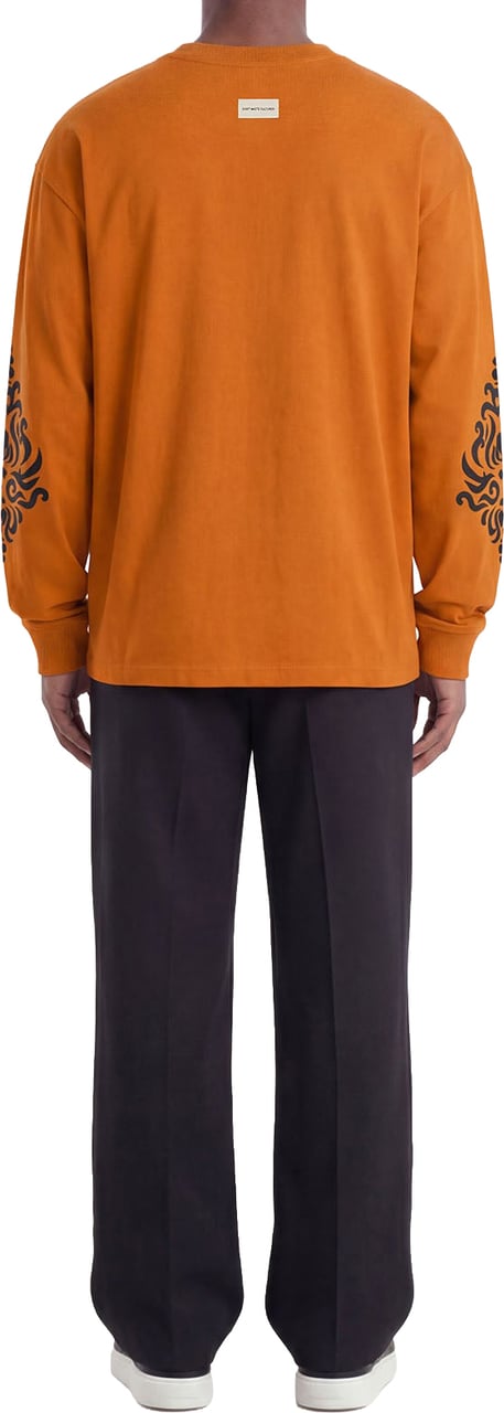 Don't Waste Culture Roye Longsleeve | Orange Oranje
