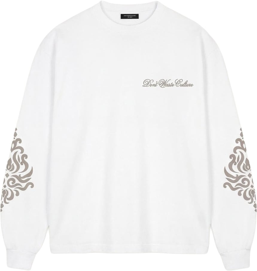 Don't Waste Culture Roye Longsleeve | Off-White Wit