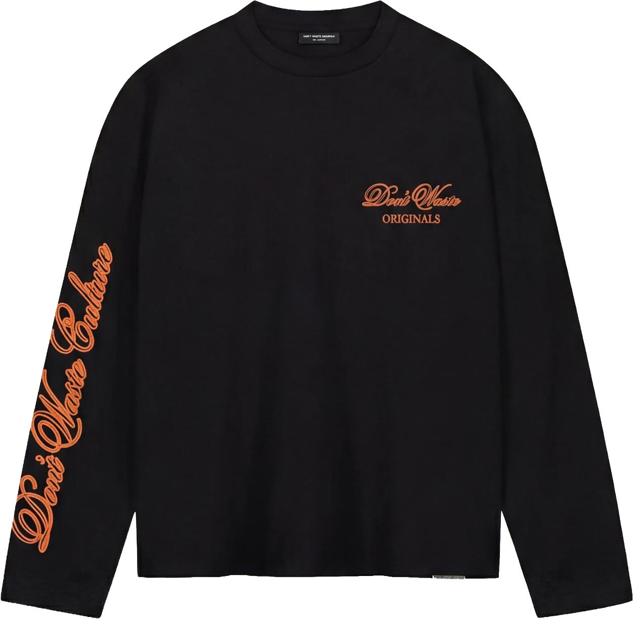 Don't Waste Culture Ori Longsleeve Oranje