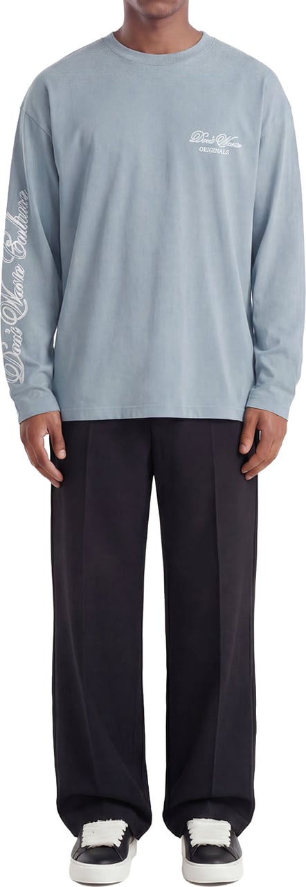 Don't Waste Culture Ori Longsleeve | Light Blue Lichtblauw