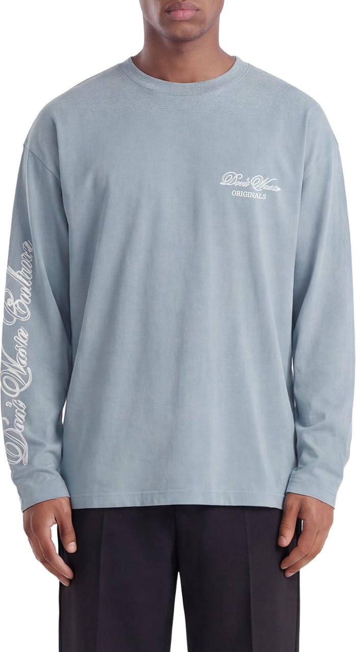 Don't Waste Culture Ori Longsleeve | Light Blue Lichtblauw