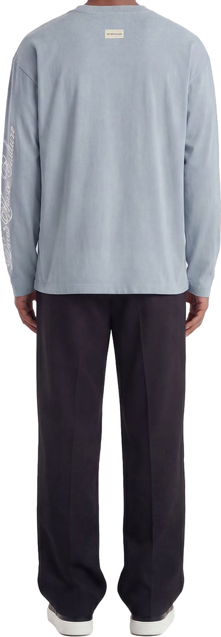 Don't Waste Culture Ori Longsleeve | Light Blue Lichtblauw