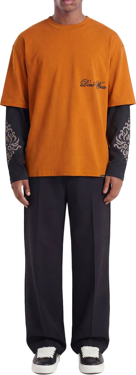 Don't Waste Culture Alare Layer Longsleeve | Orange Oranje