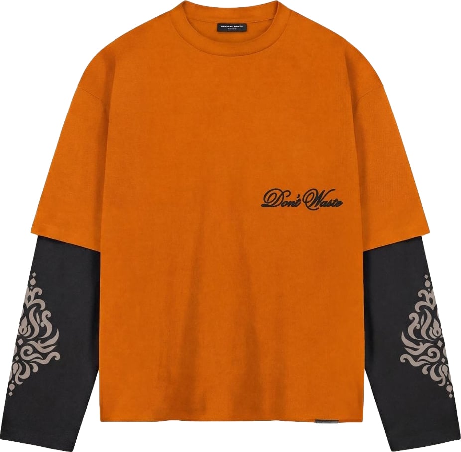 Don't Waste Culture Alare Layer Longsleeve | Orange Oranje