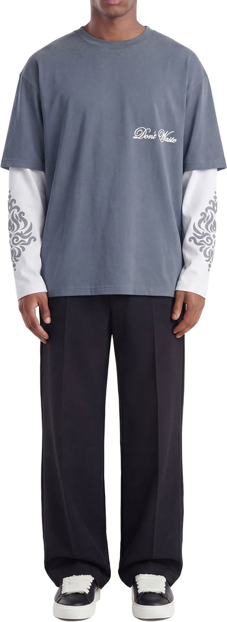 Don't Waste Culture Alare Layer Longsleeve | Light Blue Lichtblauw