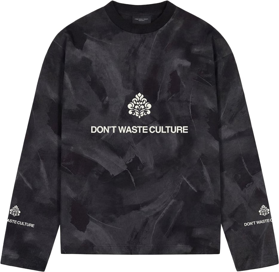 Don't Waste Culture Zada Longsleeve | Black Zwart