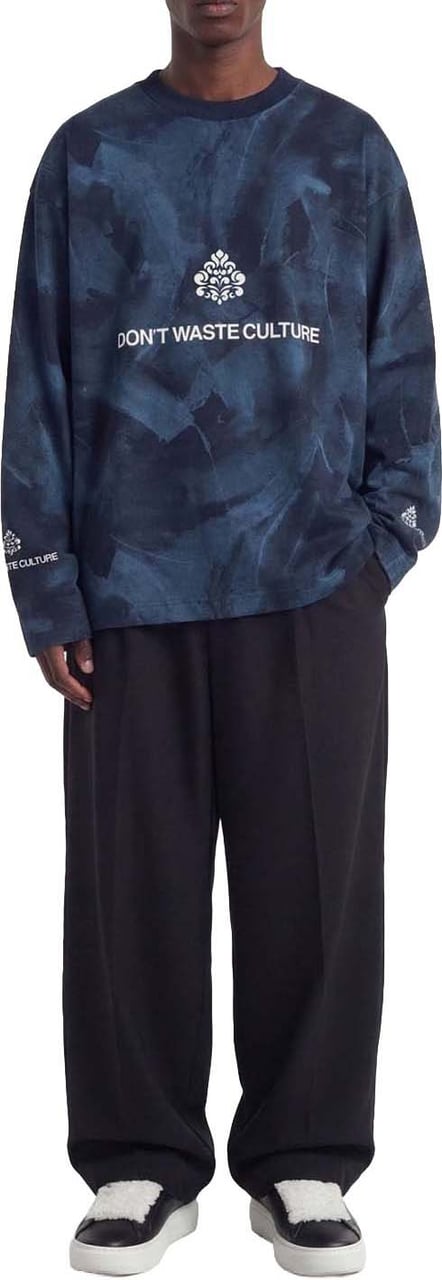 Don't Waste Culture Zada Longsleeve | Blue Blauw