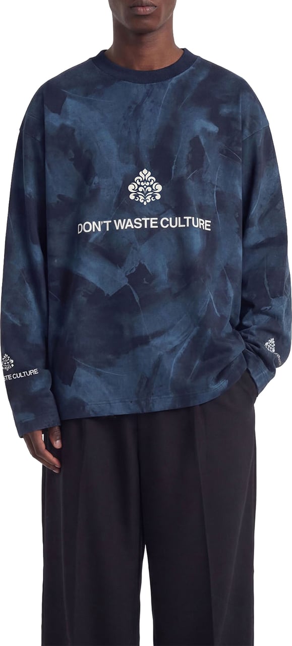 Don't Waste Culture Zada Longsleeve | Blue Blauw