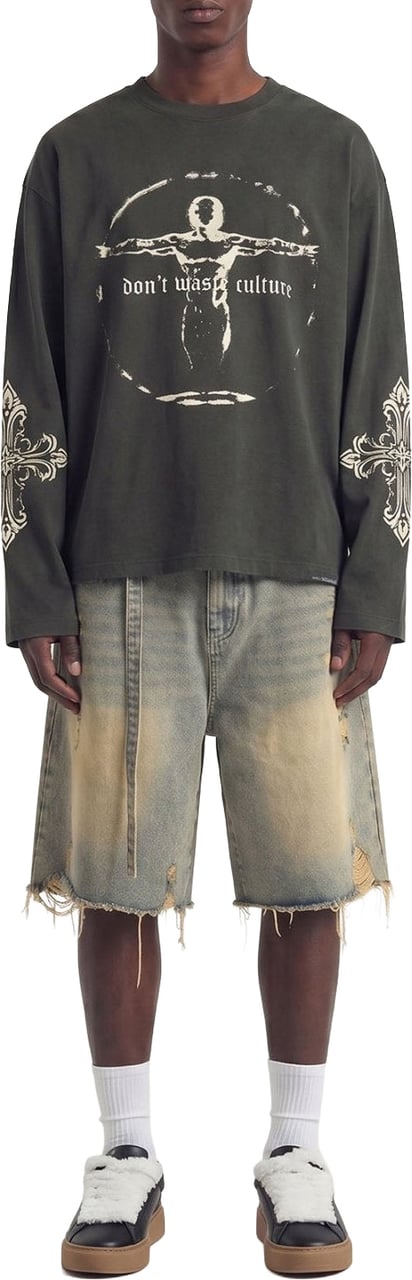 Don't Waste Culture Ator Longsleeve | Taupe Taupe