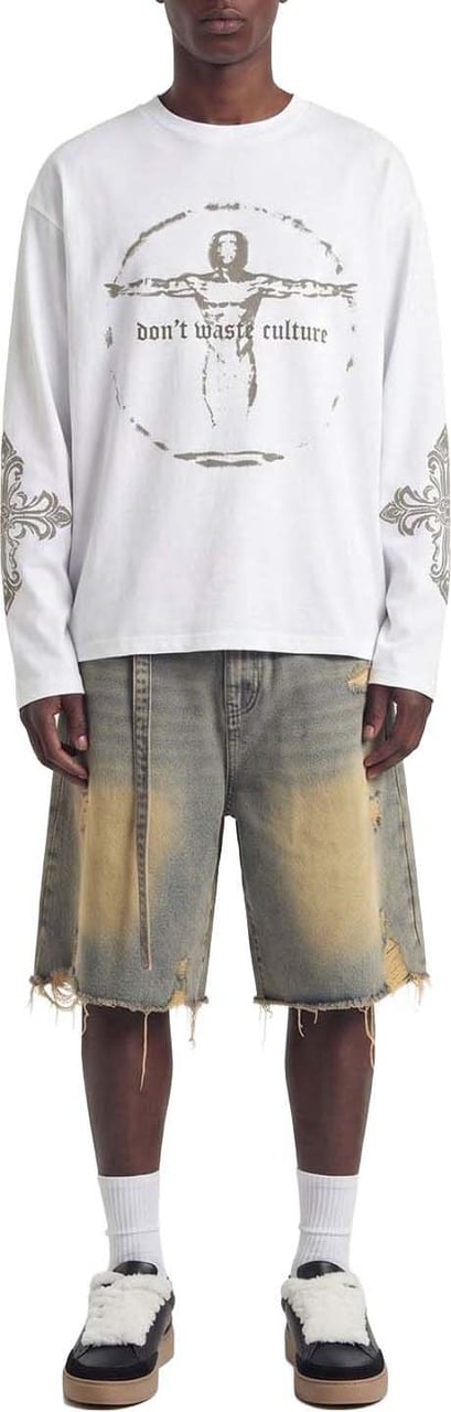 Don't Waste Culture Ator Longsleeve | Off-White Wit