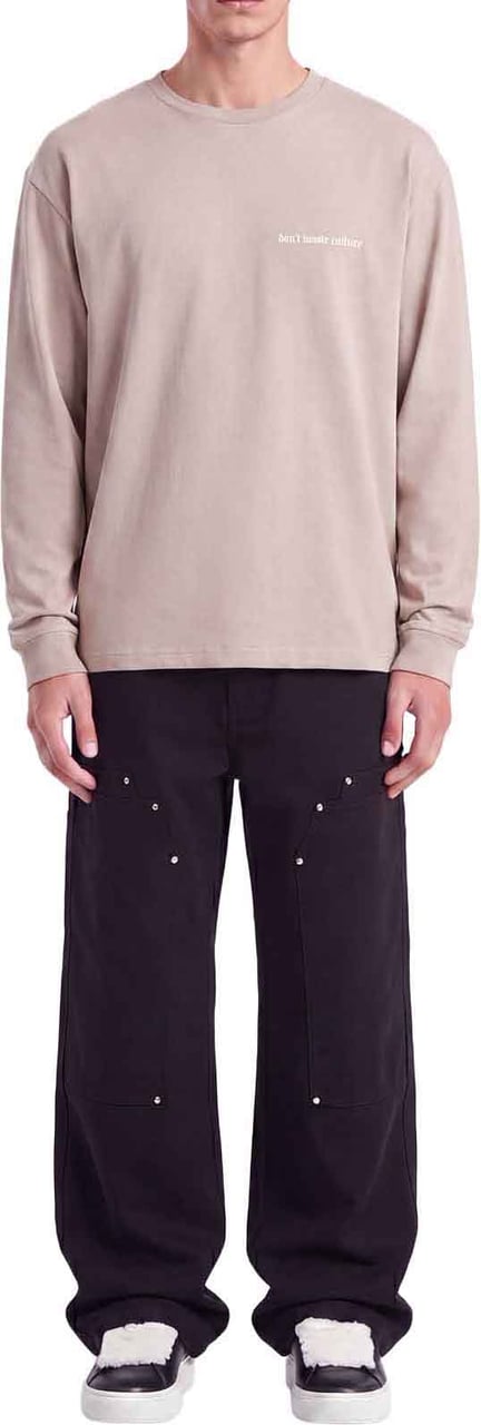Don't Waste Culture Zayd Longsleeve | Taupe Taupe