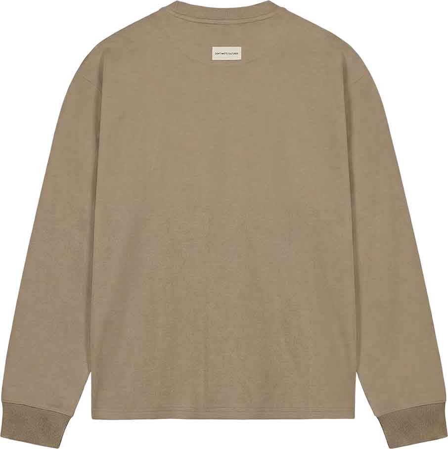 Don't Waste Culture Zayd Longsleeve | Khaki Groen