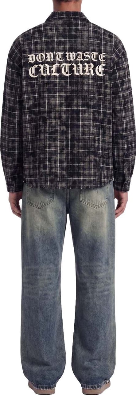 Don't Waste Culture Levi Overshirt | Black Zwart