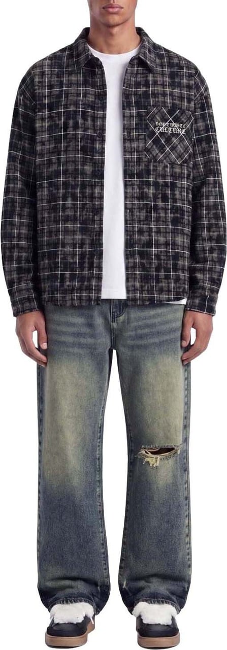Don't Waste Culture Levi Overshirt | Black Zwart