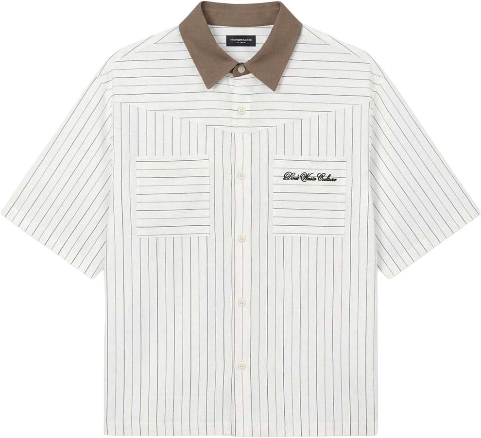 Don't Waste Culture Yort Overshirt | White Wit