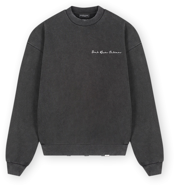 Don't Waste Culture Xavi | Washed Black Donkergrijs