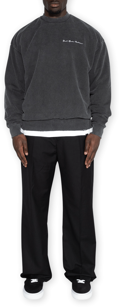 Don't Waste Culture Xavi | Washed Black Donkergrijs