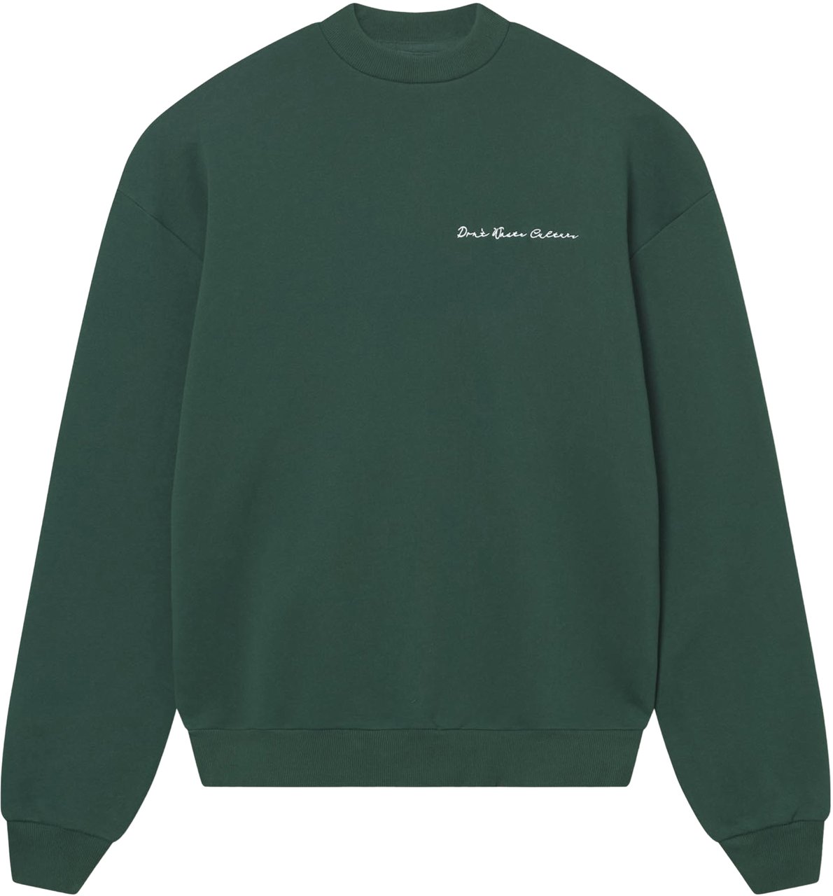 Don't Waste Culture Xavi | Dark Green Donkergroen