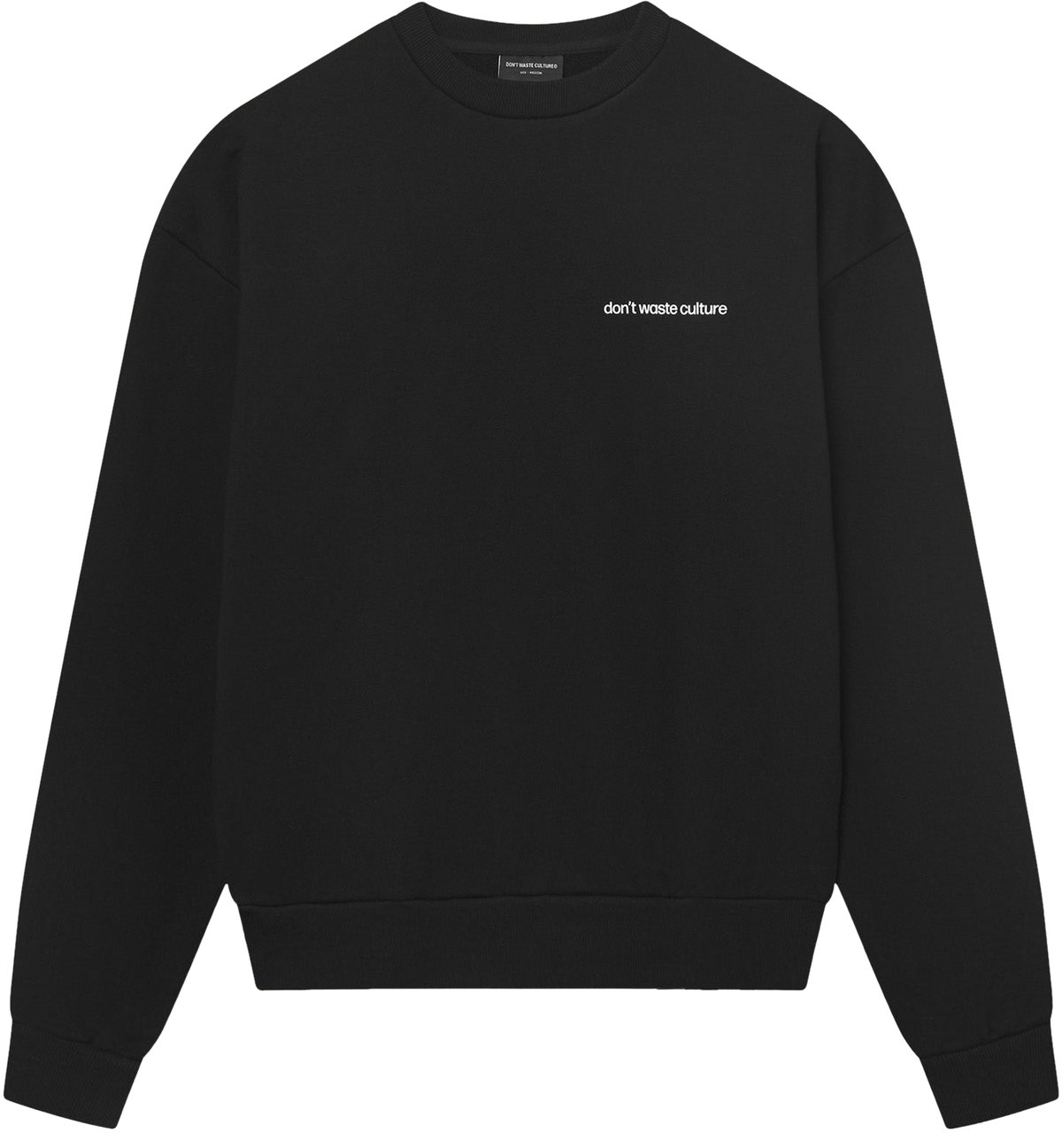 Don't Waste Culture Matt | Black Zwart