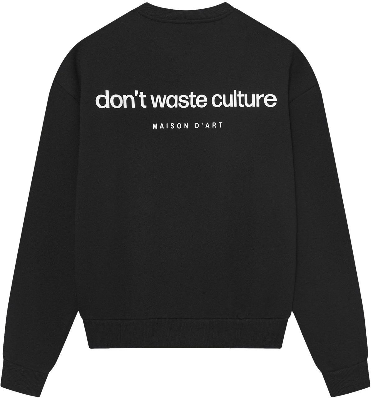 Don't Waste Culture Matt | Black Zwart