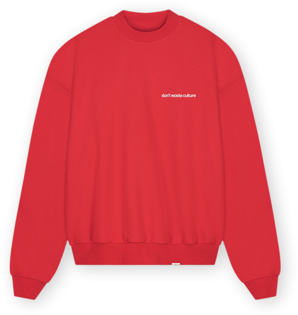 Don't Waste Culture Matt | Red Rood