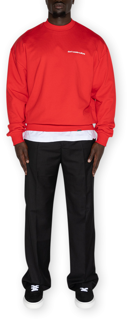 Don't Waste Culture Matt | Red Rood