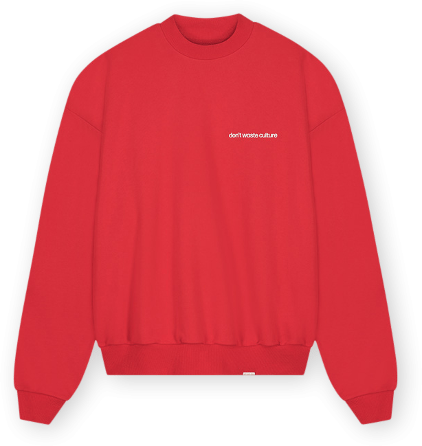 Don't Waste Culture Matt | Red Rood