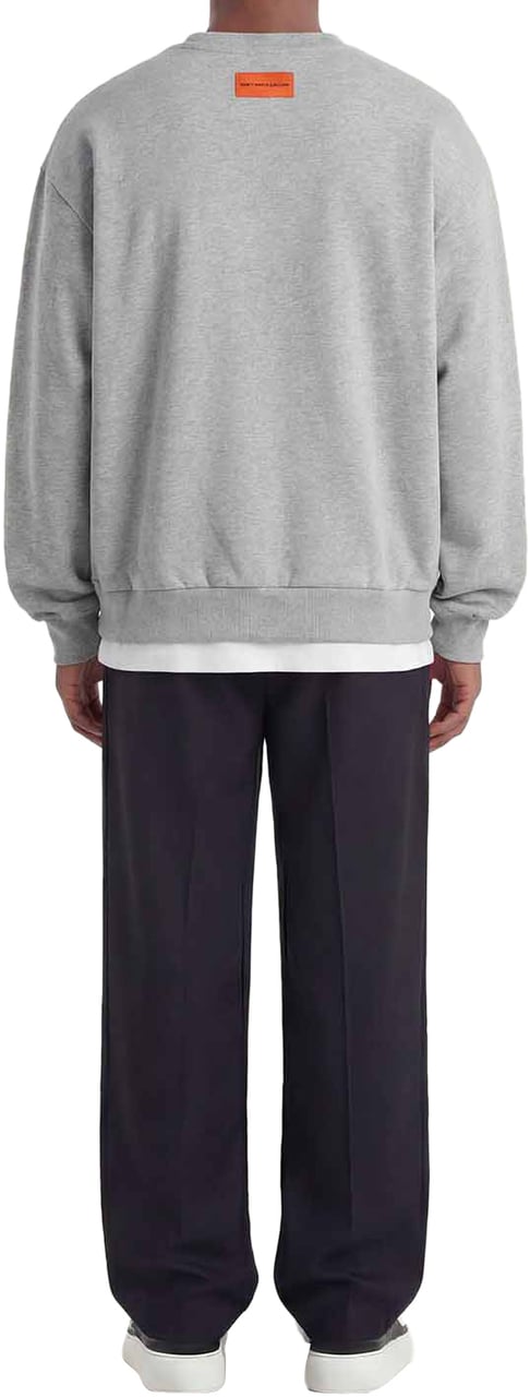 Don't Waste Culture Tripo Sweater | Melange Grey Grijs