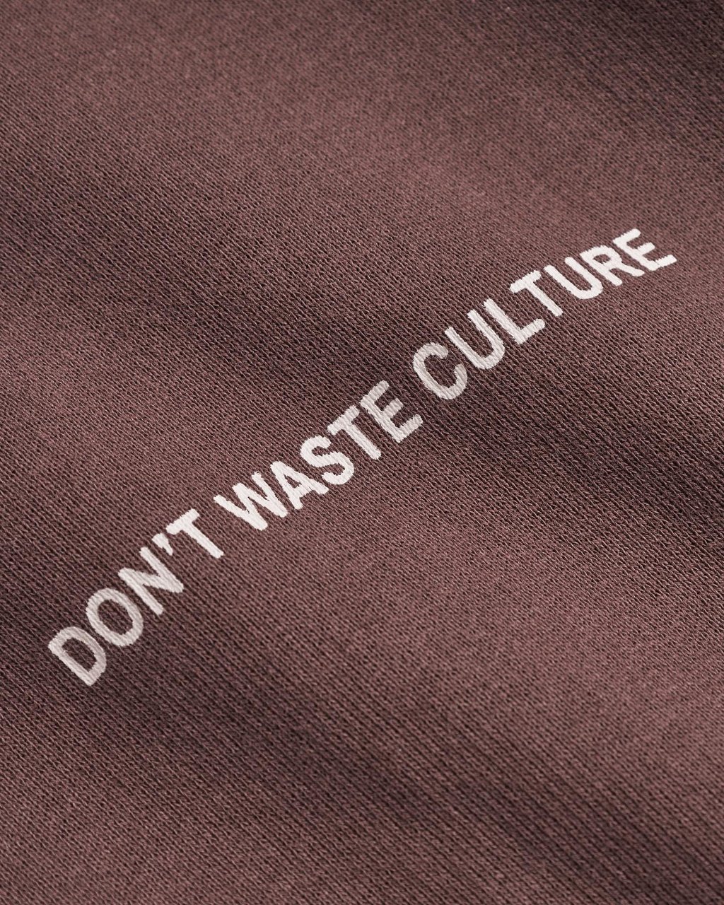 Don't Waste Culture Heren Rhegan Bruin