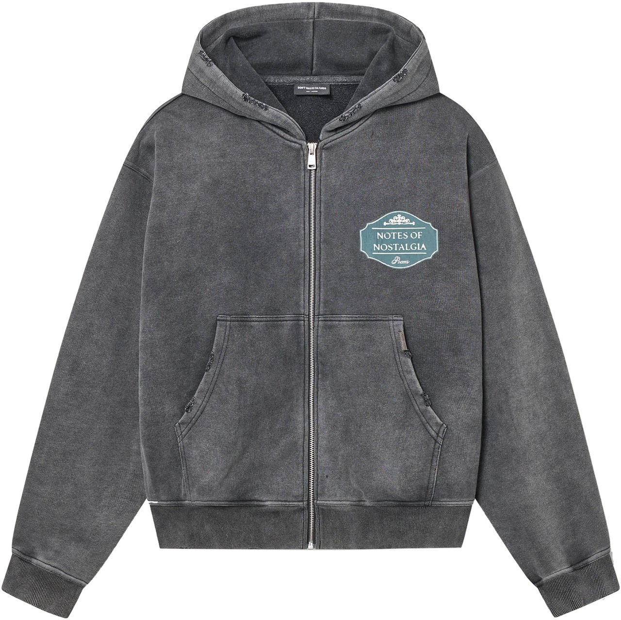 Don't Waste Culture Ulric | Washed Black Donkergrijs