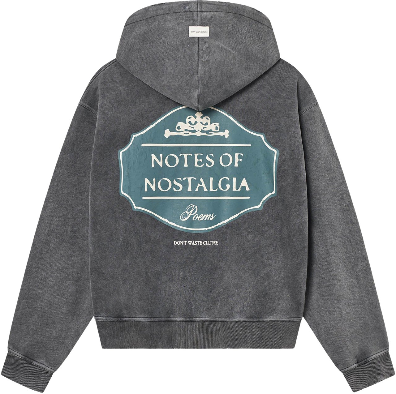 Don't Waste Culture Ulric | Washed Black Donkergrijs