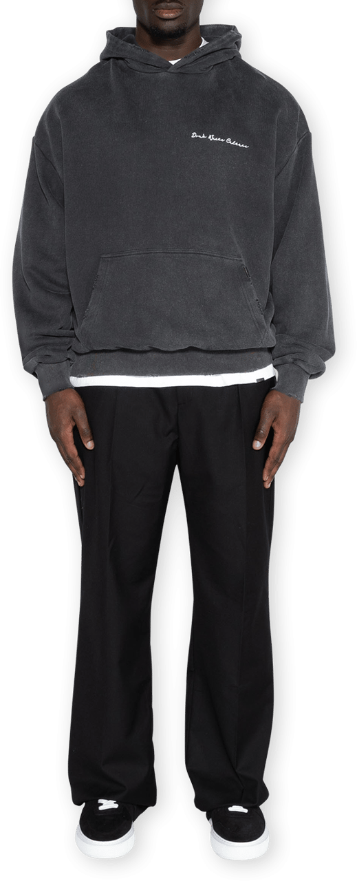 Don't Waste Culture Noah | Washed Black Donkergrijs