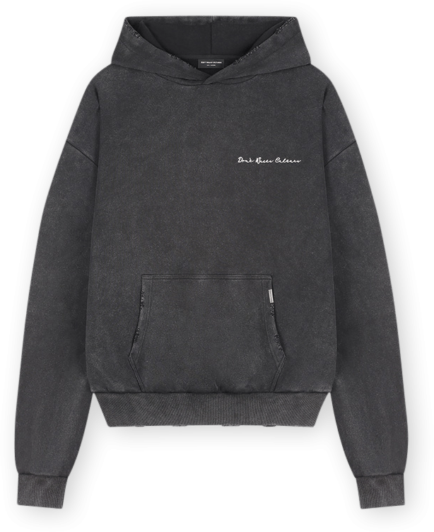 Don't Waste Culture Noah | Washed Black Donkergrijs
