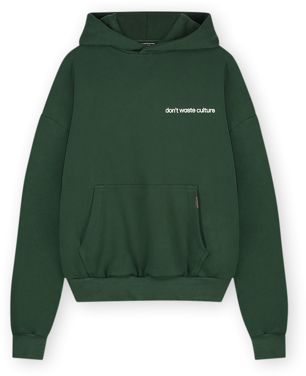 Don't Waste Culture Ray | Dark Green Donkergroen