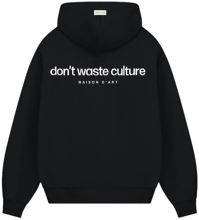 Don't Waste Culture Ray | Black/White Zwart
