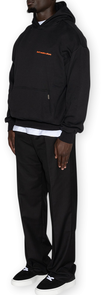 Don't Waste Culture Ray | Black/Orange Zwart