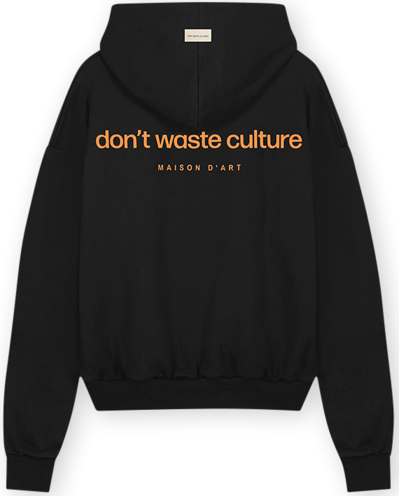 Don't Waste Culture Ray | Black/Orange Zwart