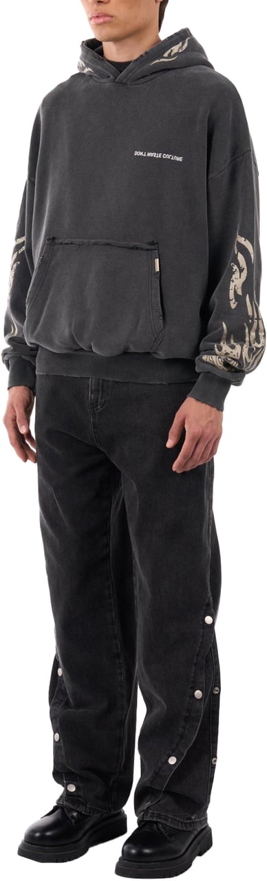 Don't Waste Culture Esco | Washed Black Donkergrijs