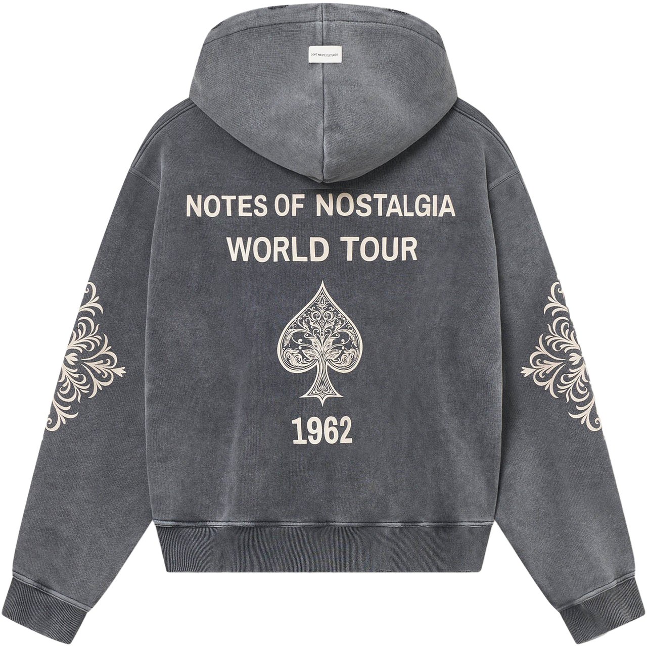 Don't Waste Culture Yulani | Washed Black Donkergrijs