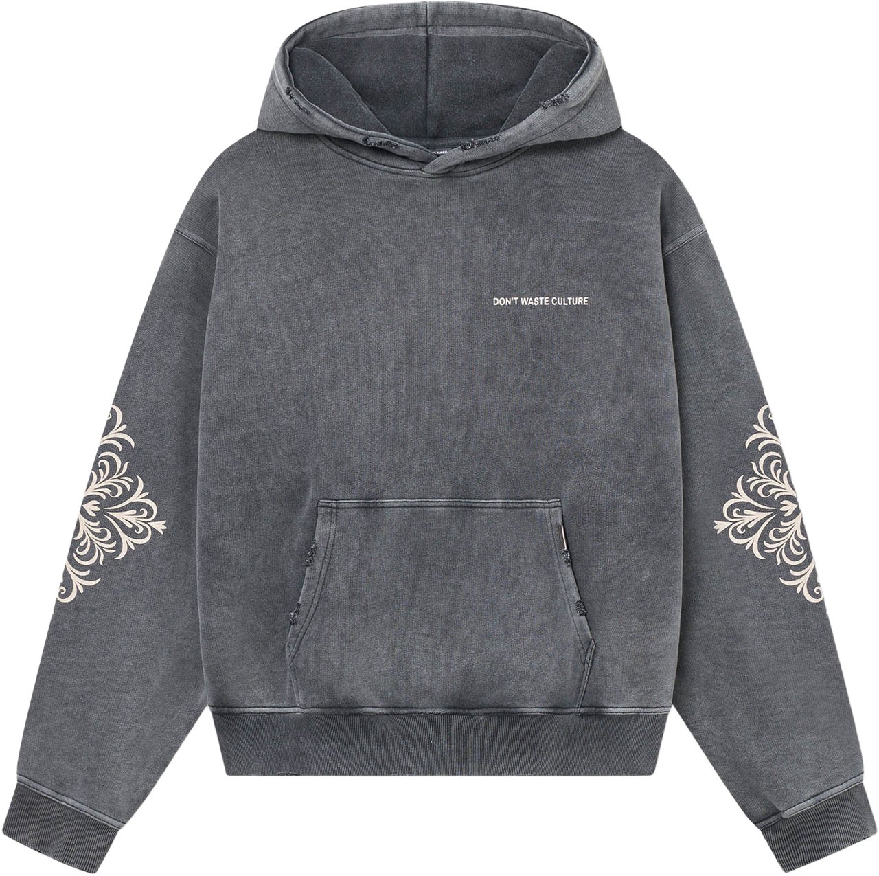 Don't Waste Culture Yulani | Washed Black Donkergrijs