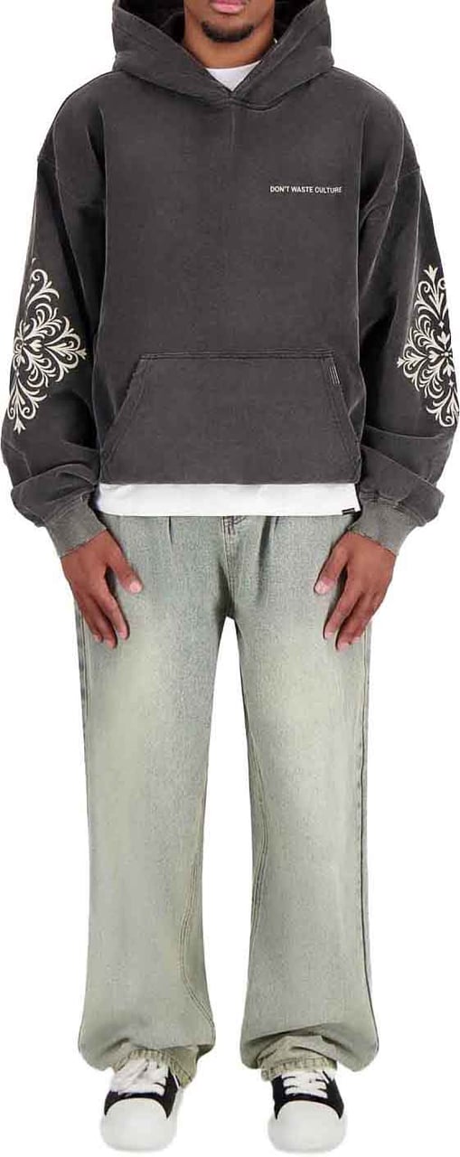 Don't Waste Culture Yulani | Washed Black Donkergrijs
