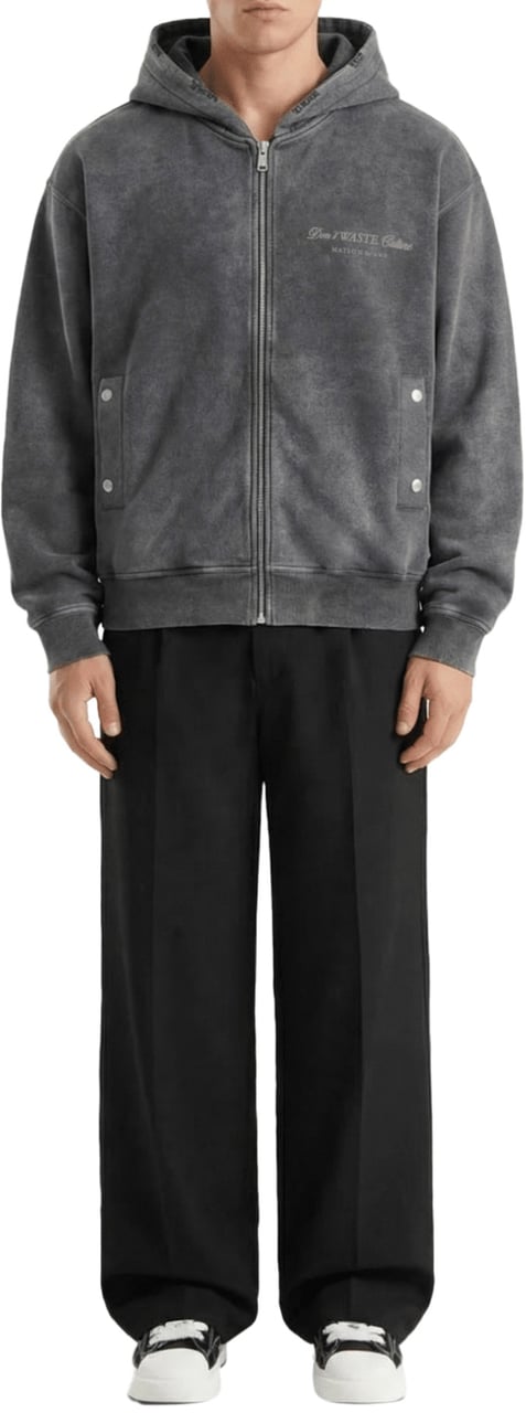 Don't Waste Culture Isala | Washed Black Donkergrijs